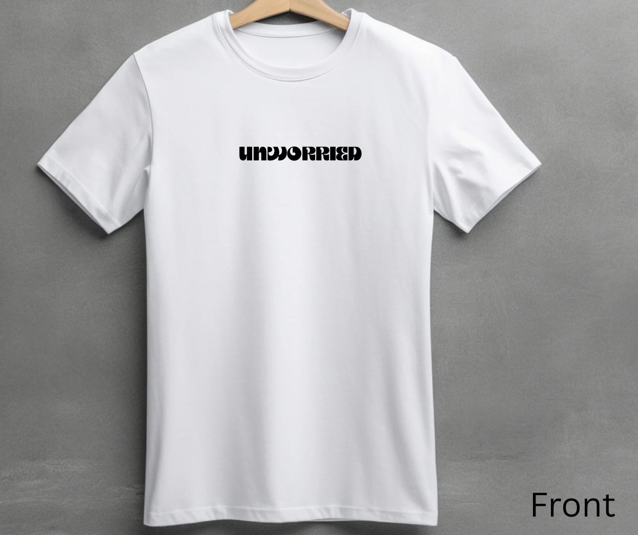 unworried flock of flamingos tee